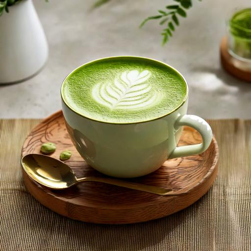 Matcha Oat Cappuccino – Panda's Matcha