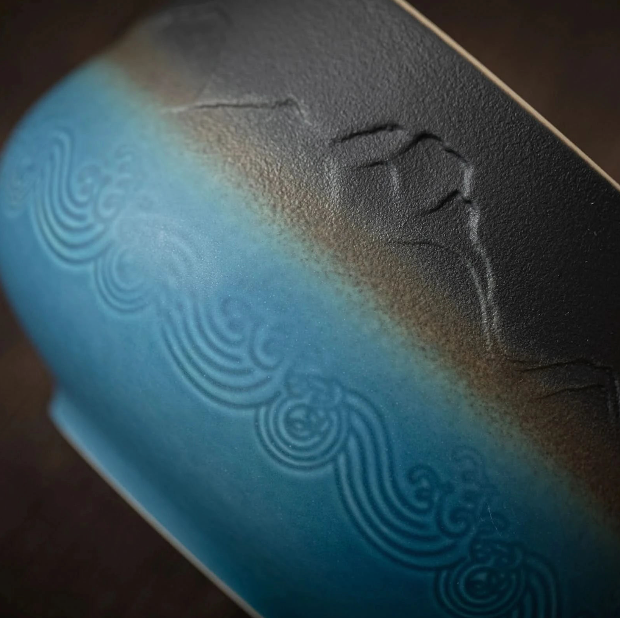 Blue mountain matcha set