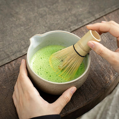 Dusty grey 7 piece ceremonial matcha set