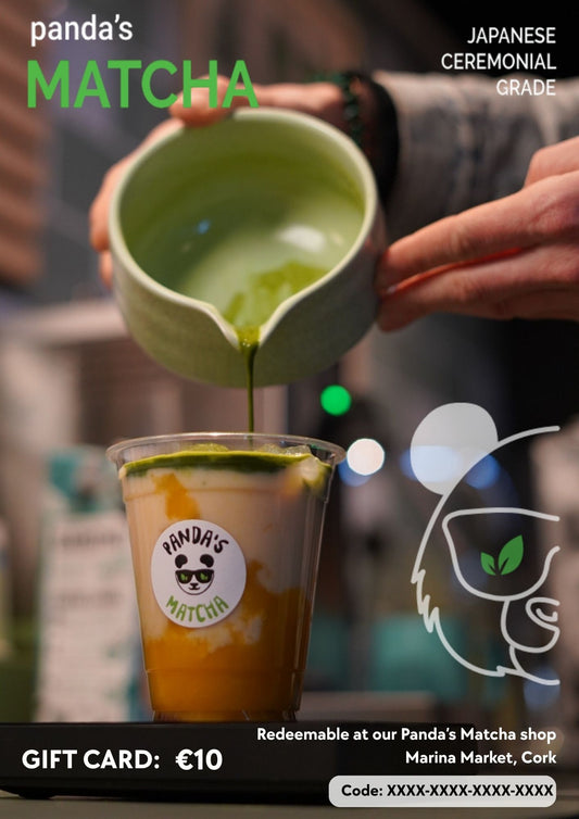 Panda's Matcha Cork Marina Gift Card €10