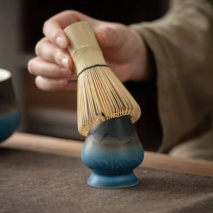 Blue mountain matcha set