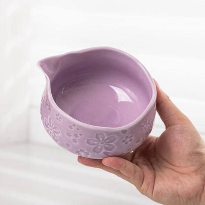 Premium Matcha Ceremony Set -  Purple Sakura